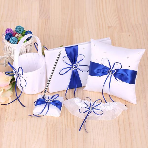 party decoration 5pcs/set wedding supplies double heart satin flower girl basket 7*7 inches ring bearer pillow guest book pen holder bride g
party decoration 5pcs/set wedding supplies double heart satin flower girl basket 7*7 inches ring bearer pillow guest book pen holder bride g
