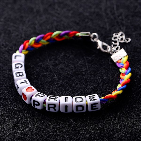 beaded fashion rainbow friendship handmade charm bracelets braided bracelet for women men jewelry gift
beaded fashion rainbow friendship handmade charm bracelets braided bracelet for women men jewelry gift