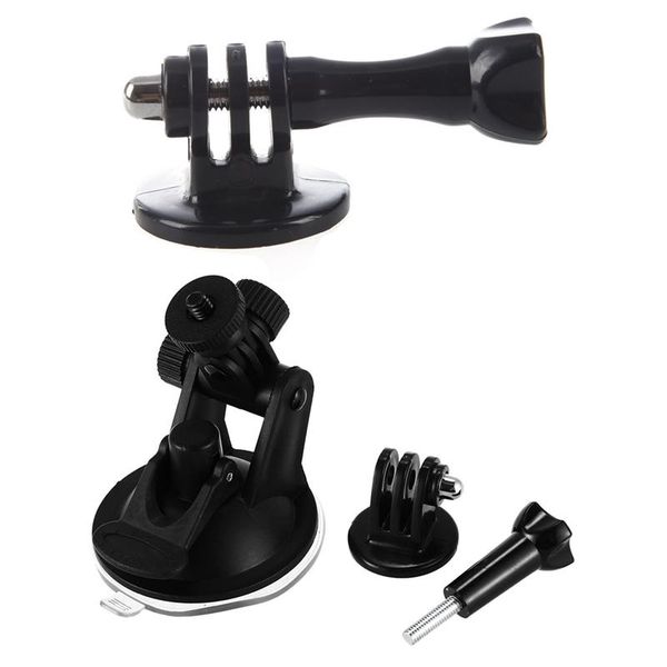 1 pcs tripod adapter + screw + nut for hero 1/2/3 st-56 black & 1 pcs car window windshield suction cup mount
1 pcs tripod adapter + screw + nut for hero 1/2/3 st-56 black & 1 pcs car window windshield suction cup mount