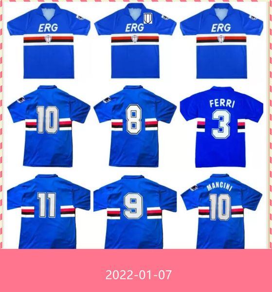 retro sampdoria 1990 1991 soccer jerseys lombardo home blue mancini classic football shirt vintage vialli branca vierchowod uniforms, Black;yellow
retro sampdoria 1990 1991 soccer jerseys lombardo home blue mancini classic football shirt vintage vialli branca vierchowod uniforms, Black;yellow