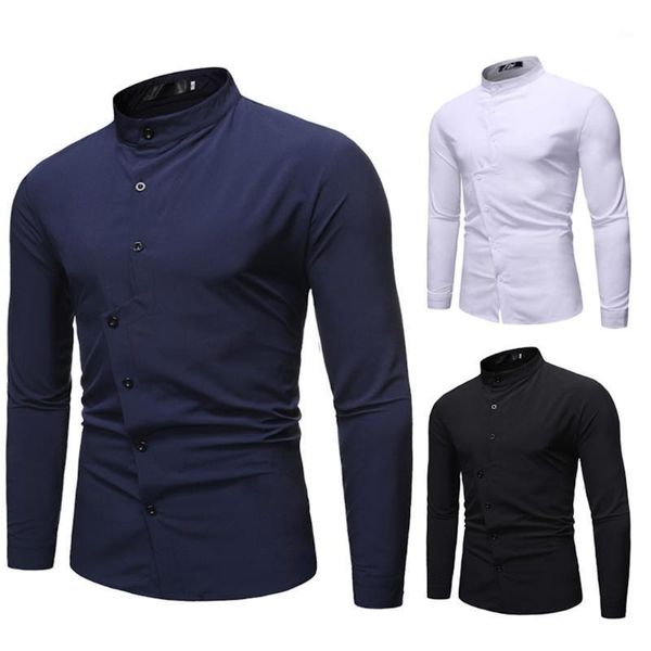 men's new style simple fashion pure long sleeve shirt fashion comfortable blouse camisas hombre manga larga w8091, White;black
men's new style simple fashion pure long sleeve shirt fashion comfortable blouse camisas hombre manga larga w8091, White;black