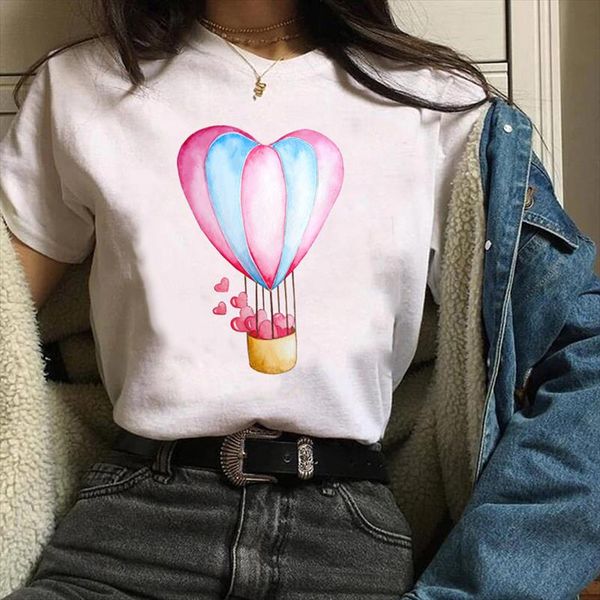 women lady tees graphic love valentine cartoon printing cute print clothing 90s clothes female t shirt womens t shirt, White
women lady tees graphic love valentine cartoon printing cute print clothing 90s clothes female t shirt womens t shirt, White