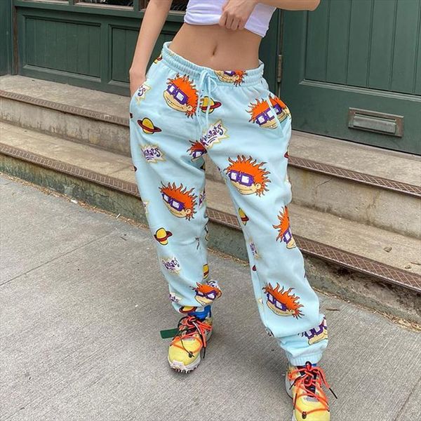 cartoons cute print joggers cargo sweat pants women 2020 winter fall clothes female streetwear baggy high waist loose trousers, Black;white
cartoons cute print joggers cargo sweat pants women 2020 winter fall clothes female streetwear baggy high waist loose trousers, Black;white