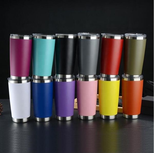 20oz tumbler stainless steel double wall wine tumblers vacuum insulated cup beer coffee mug with seal lid
20oz tumbler stainless steel double wall wine tumblers vacuum insulated cup beer coffee mug with seal lid