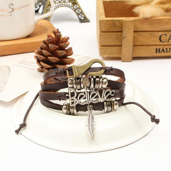 eif dock multilayer brown believe words charm rope handwoven beads leaves pendant leather bracelets women jllmtz
eif dock multilayer brown believe words charm rope handwoven beads leaves pendant leather bracelets women jllmtz