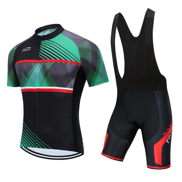 teleyi 2021 pro team cycling jersey set men mountain bike clothing summer mtb bicycle wear clothes anti-uv cycling clothing, Black;blue
teleyi 2021 pro team cycling jersey set men mountain bike clothing summer mtb bicycle wear clothes anti-uv cycling clothing, Black;blue
