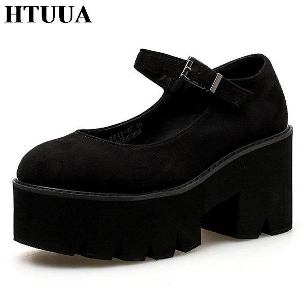 htuua new autumn thick platform shoes women pumps high heels buckle casual shoes black round toe shoes sx1528 y200702
htuua new autumn thick platform shoes women pumps high heels buckle casual shoes black round toe shoes sx1528 y200702