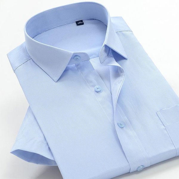 shanbao brand men's summer short-sleeved shirt 2021 new high-quality thin comfortable business casual large size shirt 19 colors, White;black
shanbao brand men's summer short-sleeved shirt 2021 new high-quality thin comfortable business casual large size shirt 19 colors, White;black