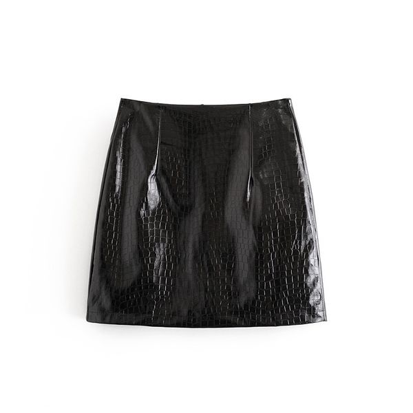2021 new wf 61925, autumn europe and the united states women's fish grain imitation leather mini skirts short skirt x9ul, Black
2021 new wf 61925, autumn europe and the united states women's fish grain imitation leather mini skirts short skirt x9ul, Black