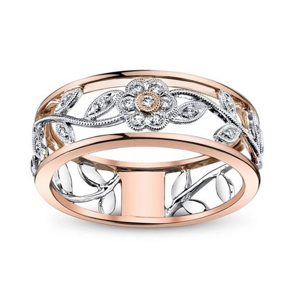 party charm rose gold floral zirconia ladies ring party jewelry classic accessories fashion wedding ring lover gift, Golden;silver
party charm rose gold floral zirconia ladies ring party jewelry classic accessories fashion wedding ring lover gift, Golden;silver
