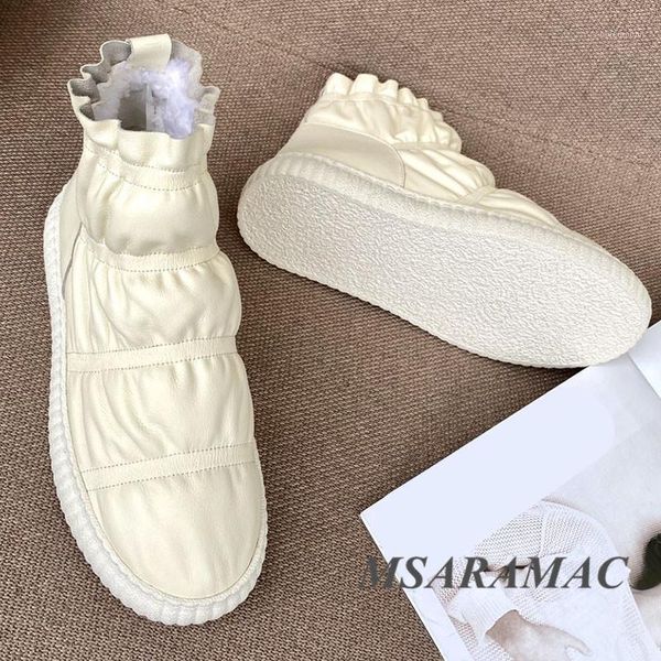 winter white wool warm ankle boots leather round toe plush short boots fashion ladies non-slip snow1, Black
winter white wool warm ankle boots leather round toe plush short boots fashion ladies non-slip snow1, Black