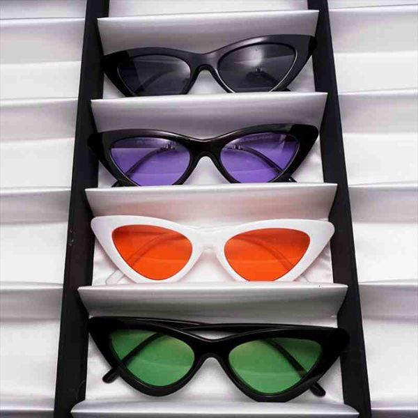 longkeeper eyeglasses small triangle frame cat eye sunglasses women uv400 fashion color ocean film sun glasses cool, White;black
longkeeper eyeglasses small triangle frame cat eye sunglasses women uv400 fashion color ocean film sun glasses cool, White;black