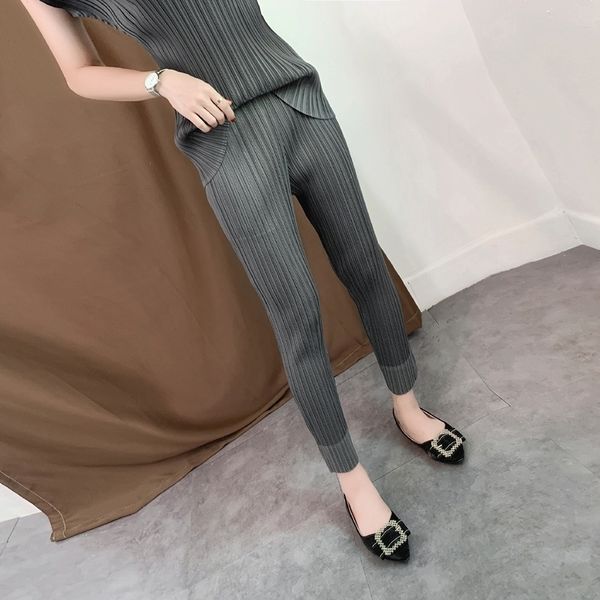 lanmrem autumn new fold directly cuffless trousers vent hem ankle-length pants casual pleated bottoms woman tide yh712 201106, Black;white
lanmrem autumn new fold directly cuffless trousers vent hem ankle-length pants casual pleated bottoms woman tide yh712 201106, Black;white