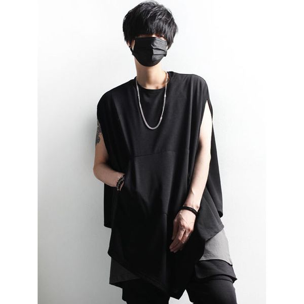 summer black crew neck loose irregular hem sleeveless t-shirt trendy man hip hop fashion individual t-shirt vest batman, White;black
summer black crew neck loose irregular hem sleeveless t-shirt trendy man hip hop fashion individual t-shirt vest batman, White;black