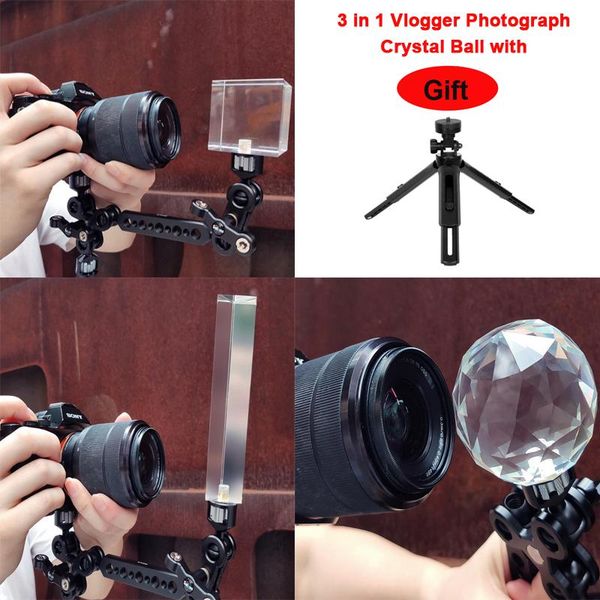3 in 1 vlogger pgraph crystal ball optical glass magic p ball with 1/4'' glow effect decorative pgraphy studio
3 in 1 vlogger pgraph crystal ball optical glass magic p ball with 1/4'' glow effect decorative pgraphy studio