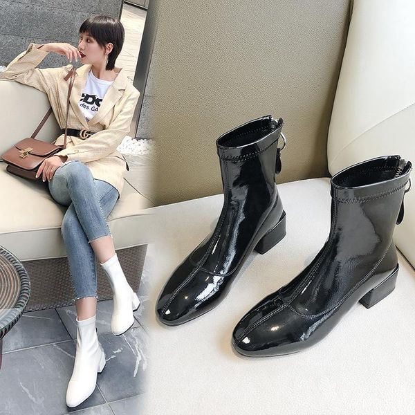 faux leather ankle boots women winter chunky heeled plush shoe woman chic shoes lady white black zipper boot femme bottes 32 431
faux leather ankle boots women winter chunky heeled plush shoe woman chic shoes lady white black zipper boot femme bottes 32 431