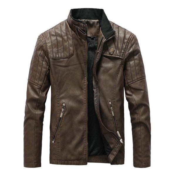 men's jackets mens leather motorcycle fashion stand collar zipper pockets male vintage pu coats biker faux outerwear, Black;brown
men's jackets mens leather motorcycle fashion stand collar zipper pockets male vintage pu coats biker faux outerwear, Black;brown