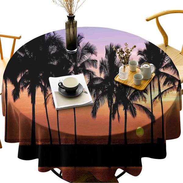 washable round table cover hawaiian sunset on big island anaehoomalu bay tropic horizon ocean romantic resort
washable round table cover hawaiian sunset on big island anaehoomalu bay tropic horizon ocean romantic resort