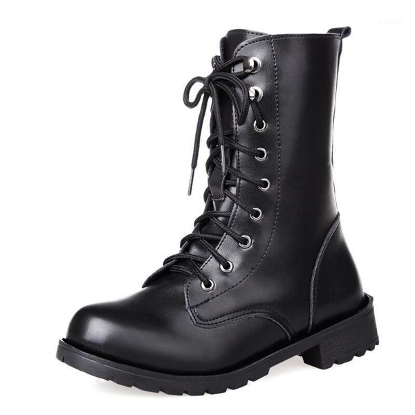 winter fashion women's boots lace up calf round head women's boots black pu women shoes for women1
winter fashion women's boots lace up calf round head women's boots black pu women shoes for women1