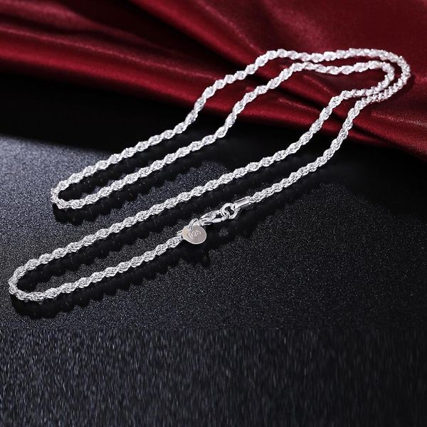 ginstonelate 16 24inches rope chain new arrive fashion cute silver color women men necklace jewelry for pendant h sqcavi
ginstonelate 16 24inches rope chain new arrive fashion cute silver color women men necklace jewelry for pendant h sqcavi