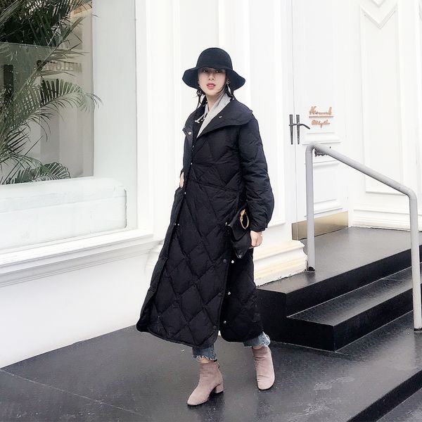 quality 2020 high winter ultra light duck down x-long white female jacket vintage parkas my591 4dag, Black
quality 2020 high winter ultra light duck down x-long white female jacket vintage parkas my591 4dag, Black