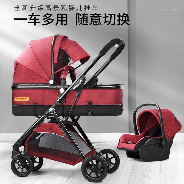 baby stroller high landscape light can sit and lie down folding absorber two-way baby newborn basket cart1
baby stroller high landscape light can sit and lie down folding absorber two-way baby newborn basket cart1