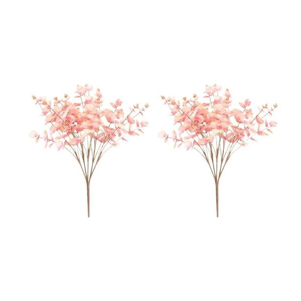 2 pcs/set 20 heads imitation artificial eucalyptus flowers bouquet wedding party decroation fake flower home decor accessories
2 pcs/set 20 heads imitation artificial eucalyptus flowers bouquet wedding party decroation fake flower home decor accessories