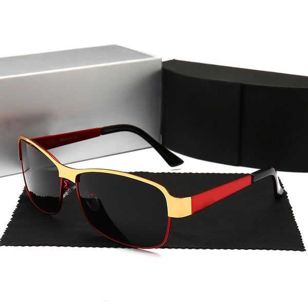 sunglasses designer men polarized driver's driving coating glasses uv400 metal square retro eyewear for men/women, White;black
sunglasses designer men polarized driver's driving coating glasses uv400 metal square retro eyewear for men/women, White;black
