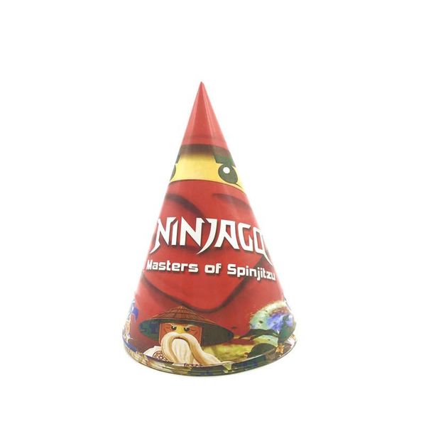 6pcs/lot ninja theme cartoon disposable paper hats birthday party decoration supplies kids favor baby shower masked ninja caps
6pcs/lot ninja theme cartoon disposable paper hats birthday party decoration supplies kids favor baby shower masked ninja caps