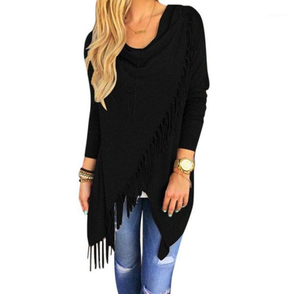 women's sweaters wholesale-women long sleeve irregular hem tassels cardigan female casual autumn winter loose sweater outwear jacket po, White;black
women's sweaters wholesale-women long sleeve irregular hem tassels cardigan female casual autumn winter loose sweater outwear jacket po, White;black