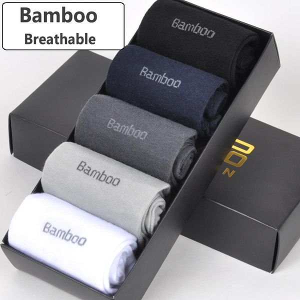 wholesale- brand new men bamboo fiber socks casual breatheable anti-bacterial man long sock 5pairs / lot1, Black
wholesale- brand new men bamboo fiber socks casual breatheable anti-bacterial man long sock 5pairs / lot1, Black