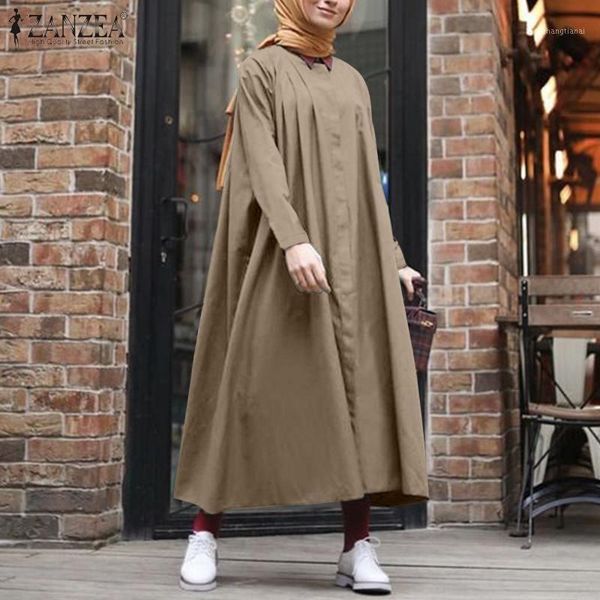zanzea muslim dress women vintage long sleeve solid color shirt dress loose dubai abaya turkey hijab robe femme plus size1, Black;gray
zanzea muslim dress women vintage long sleeve solid color shirt dress loose dubai abaya turkey hijab robe femme plus size1, Black;gray