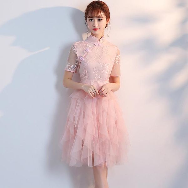 elegant new arrival ball gown high tea-length lace women cake pink traditional bridesmaid dresses wedding guest dress, White;pink
elegant new arrival ball gown high tea-length lace women cake pink traditional bridesmaid dresses wedding guest dress, White;pink