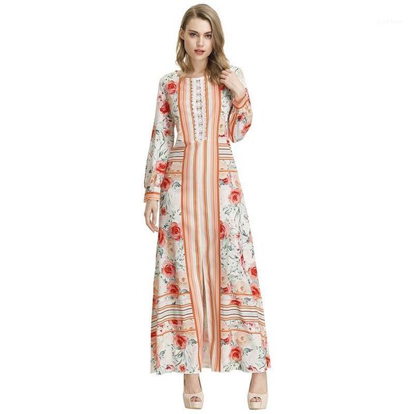 vintage round neck loose long dresses for women lace stitching long-sleeved beach skirt elegant holiday skirt a line 2020 new1
vintage round neck loose long dresses for women lace stitching long-sleeved beach skirt elegant holiday skirt a line 2020 new1