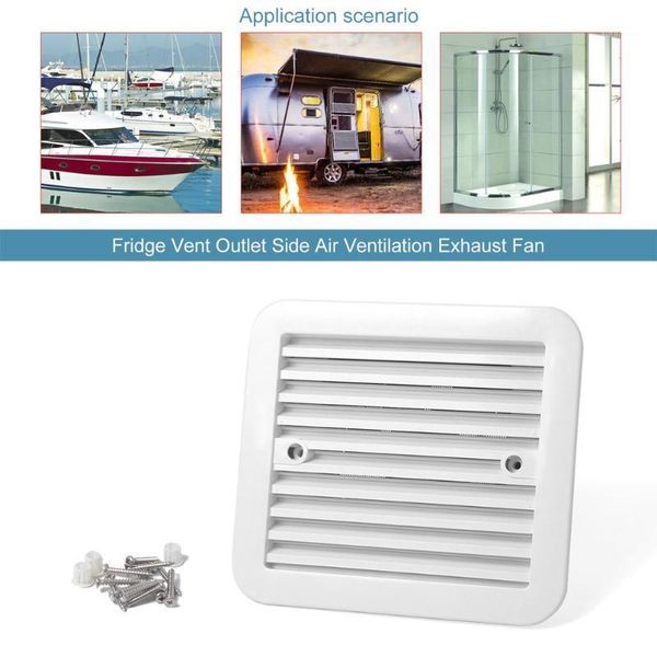 new white 12v fridge vent outlet side air ventilation exhaust fan for rv trailer caravan rv car styling accessories1
new white 12v fridge vent outlet side air ventilation exhaust fan for rv trailer caravan rv car styling accessories1