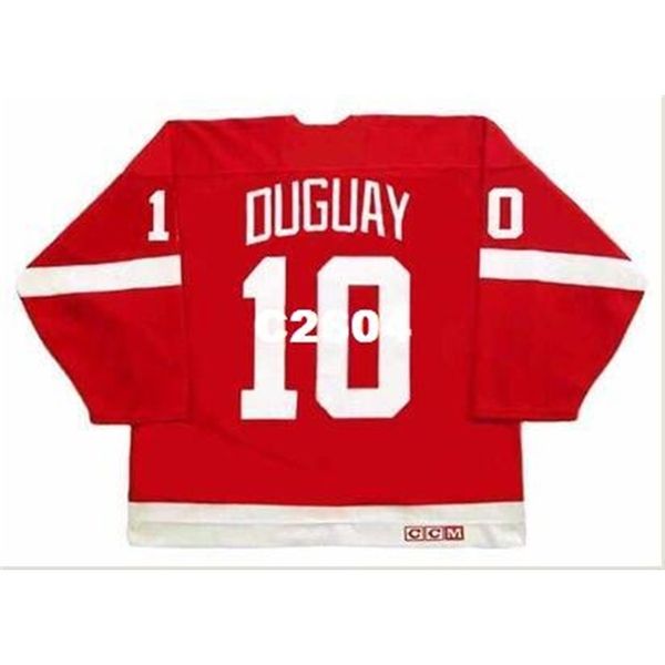 men #10 ron duguay detroit red wings 1984 ccm vintage hockey jersey or custom any name or number retro jersey, Black
men #10 ron duguay detroit red wings 1984 ccm vintage hockey jersey or custom any name or number retro jersey, Black