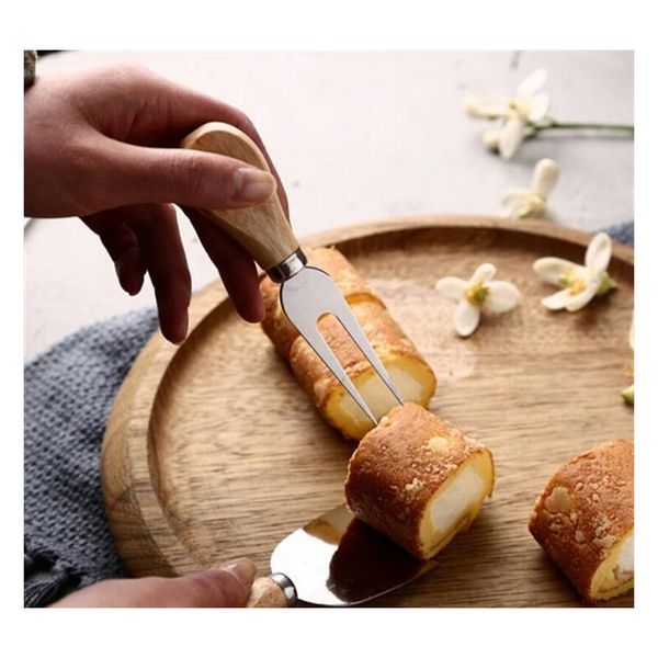 useful cheese tools set 4pcs/set oak handle knife fork shovel kit graters for cutting baking cheese board sets bu bbyhje bde_luck
useful cheese tools set 4pcs/set oak handle knife fork shovel kit graters for cutting baking cheese board sets bu bbyhje bde_luck
