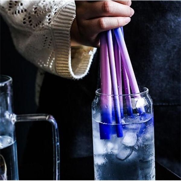 stainless steel induction temperature color change reusable metal drinking straws bar accessories dhb649
stainless steel induction temperature color change reusable metal drinking straws bar accessories dhb649