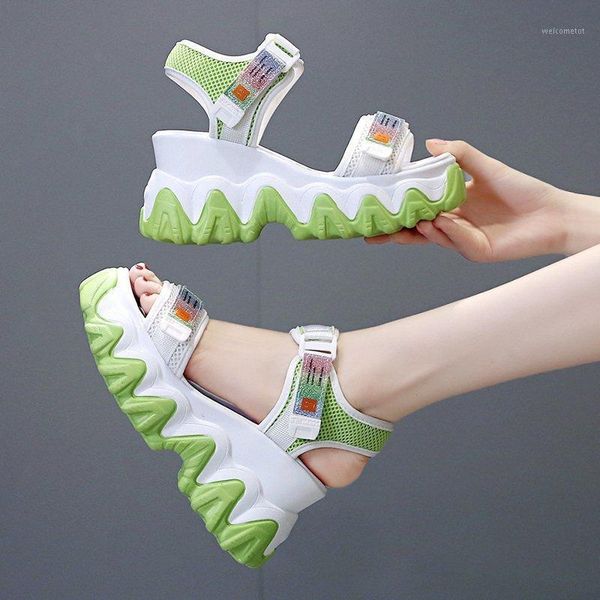 2020 platform chunky sandals for women fashion woman summer mesh designers beach 8cm high sandal ladies casual shoes pink1, Black
2020 platform chunky sandals for women fashion woman summer mesh designers beach 8cm high sandal ladies casual shoes pink1, Black