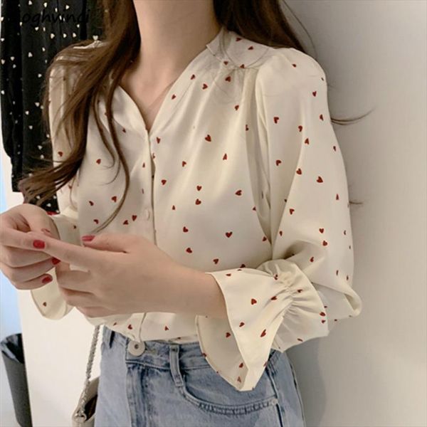 blouses women long flare sleeve v neck printed sweet elegant chiffon women shirts plus size 2xl loose retro chic stylish bf, White
blouses women long flare sleeve v neck printed sweet elegant chiffon women shirts plus size 2xl loose retro chic stylish bf, White