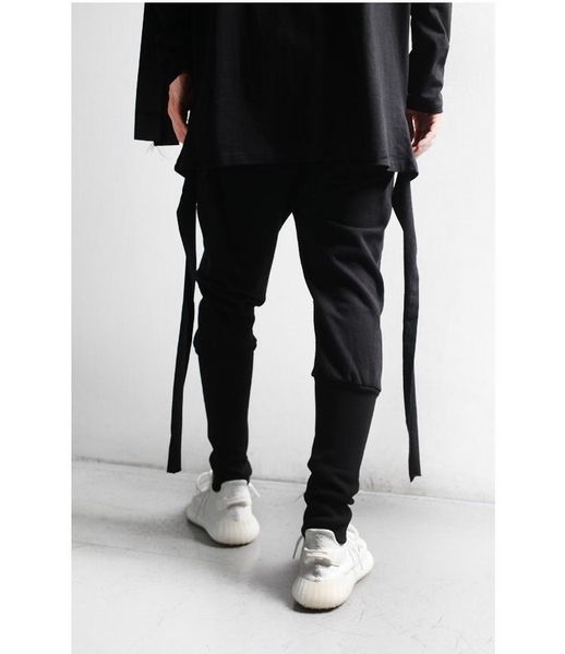 men's pants trendy dark original leggings slim fit small foot tapered boots personalized hairstylist brand harem, Black
men's pants trendy dark original leggings slim fit small foot tapered boots personalized hairstylist brand harem, Black