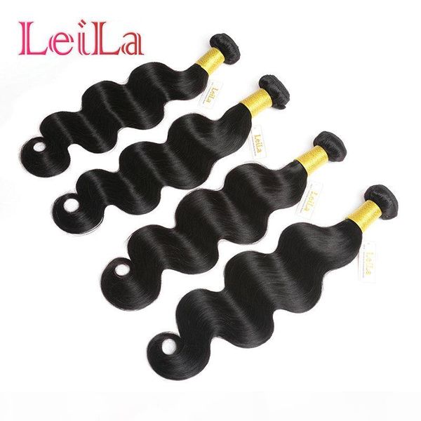 4 bundles body wave brazilian hair extensions malaysian hair bundles indian weave body wave from leila, Black
4 bundles body wave brazilian hair extensions malaysian hair bundles indian weave body wave from leila, Black