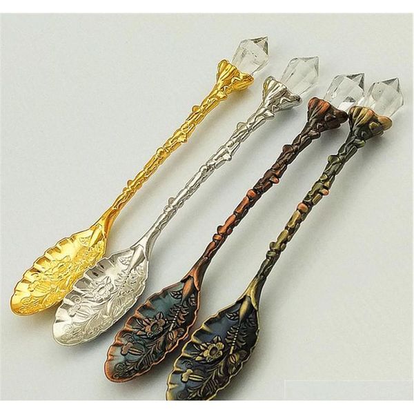dining bar vintage royal style zinc alloy carved mini coffee spoon flatware cutlery dessert coffee tea spoon kitchen accessories
dining bar vintage royal style zinc alloy carved mini coffee spoon flatware cutlery dessert coffee tea spoon kitchen accessories