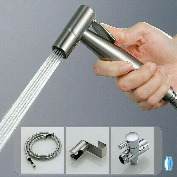bathroom sink faucets 304 stainless steel spray gun toilet set bidet faucet for handheld tap sprayer kit kitchen cleaning shower head
bathroom sink faucets 304 stainless steel spray gun toilet set bidet faucet for handheld tap sprayer kit kitchen cleaning shower head