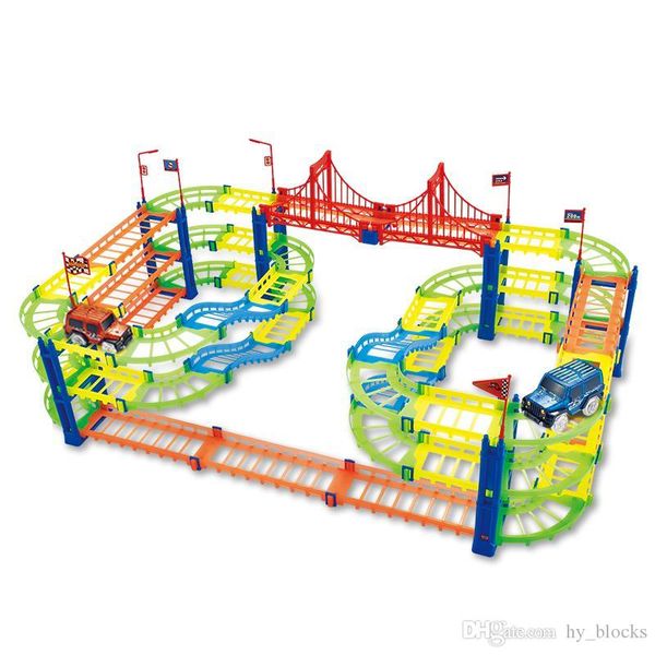 170pcs larger particles building blocks luminous rall car children diy assembly toys creative intelligence gift for boys and girls 02
170pcs larger particles building blocks luminous rall car children diy assembly toys creative intelligence gift for boys and girls 02