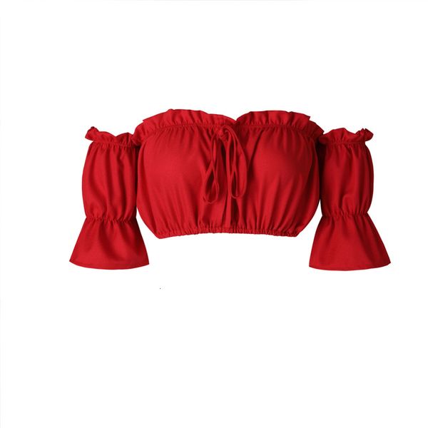 crop women summer lantern sleeve strapless beach plus size red black white ruched crop croptop
crop women summer lantern sleeve strapless beach plus size red black white ruched crop croptop