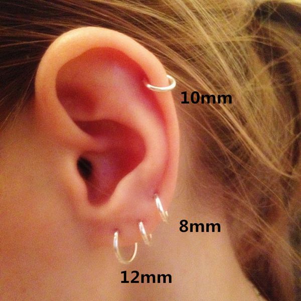 fashion 925 sterling silver for women mini small hoop ear bone buckle round circle earrings 8mm-20mm aretes q1219, Golden;silver
fashion 925 sterling silver for women mini small hoop ear bone buckle round circle earrings 8mm-20mm aretes q1219, Golden;silver