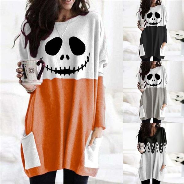 blouse women vintage shirt women halloween ghost pumpkin shirt face costume long sleeves blouse blusas de mujer, White
blouse women vintage shirt women halloween ghost pumpkin shirt face costume long sleeves blouse blusas de mujer, White