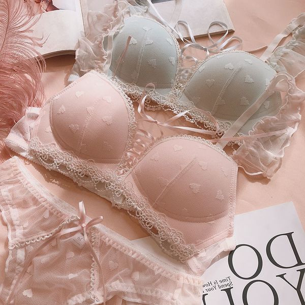japanese bra set kawaii cute beautiful underwear pink blue lace push up lingerie bras and panty sets for women intimates, Red;black
japanese bra set kawaii cute beautiful underwear pink blue lace push up lingerie bras and panty sets for women intimates, Red;black
