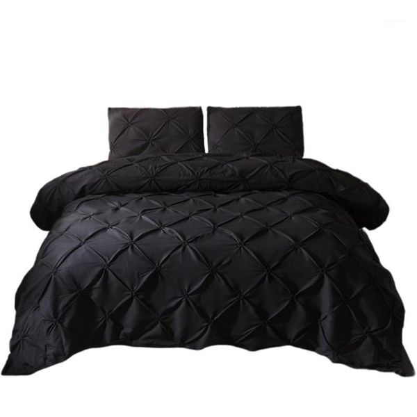 bedding sets black duvet cover pinch pleat brief set 3pcs bed linen comforter with pillowcase1
bedding sets black duvet cover pinch pleat brief set 3pcs bed linen comforter with pillowcase1